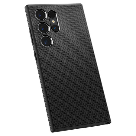 Etui Spigen Liquid Air Matte Black Do Galaxy S24 Ultra 5G