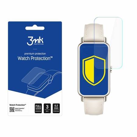 3-Pack Folia 3MK Arc Watch Do Huawei Fit Mini