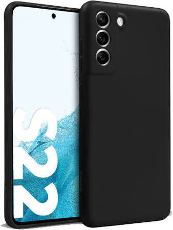 Crong Color Cover - Etui Samsung Galaxy S22 (Czarny)