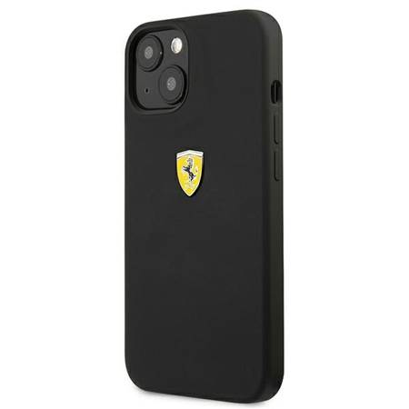 Etui Ferrari Silicone Do iPhone 13 Czarny