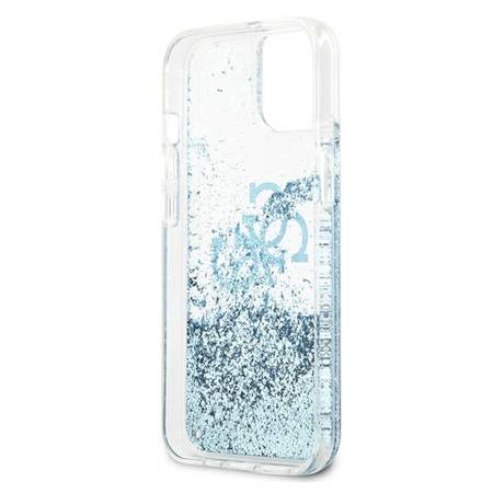Etui Guess Liquid Glitter Logo Do iPhone 13 Mini