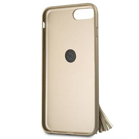 Etui Karl Lagerfeld iPhone 7/8 Plus Beige Hard Case Saffiano With Ring Stand