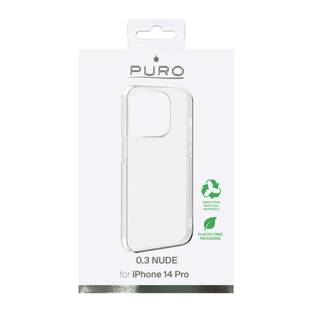Etui Puro 0.3 mm Nude Clear Do iPhone 14 Pro