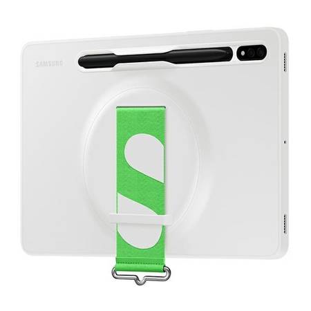 Etui Samsung Tab S8 Biały/White Strap Cover