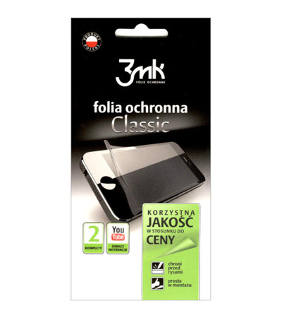 Folia ochronna 3MK Classic do Nokia Lumia 620 - 2 sztuki