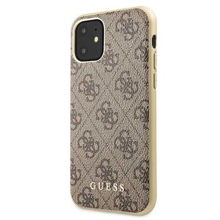 Guess 4G Charms Collection - Etui iPhone 11 (Brązowy)
