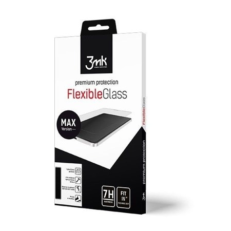 Hybrydowe szkło 3MK Flexible Glass Max 7H Black do Xiaomi Redmi 5 Plus - 1 sztuka