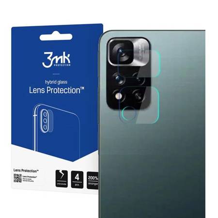 Szkło Hybrydowe 3MK Lens Protection Xiaomi Redmi Note 11 Pro+ Plus 5G