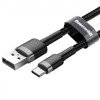 Kabel Baseus Cafule Type-C Cable 100CM Grey/Black